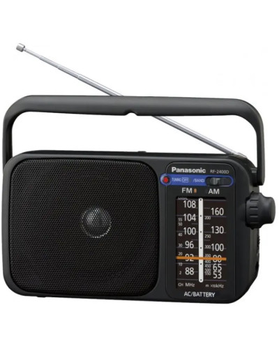 Портативный РадиоПриёмник FM AM Panasonic RF-2400DEE-K