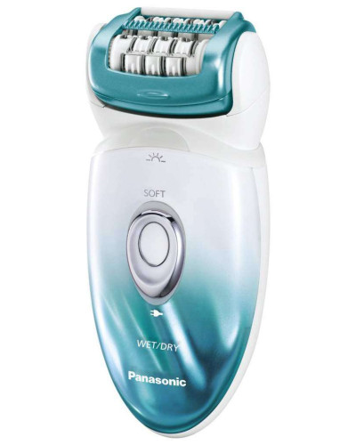 Эпилятор Panasonic ES-ED70-G520 с пятью насадками, быстрым сухим уходом и тщательным с увлажняющим кремом в ванной/душе 5-в-1