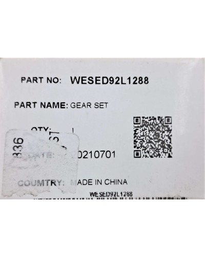 Частина механізму передачі до епілятора Panasonic WESED92L1288