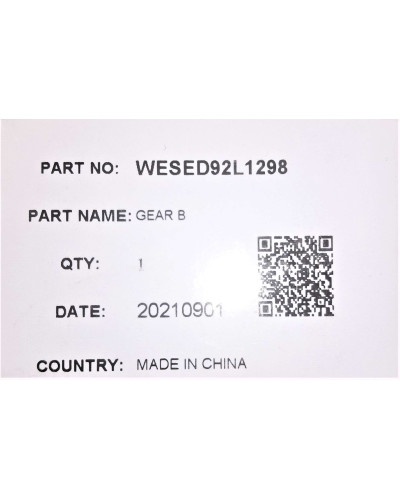 Частина механізму передачі до епілятора Panasonic WESED92L1298