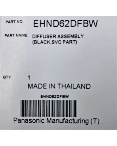 Насадка для фена Panasonic EHND62DFBW