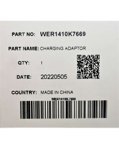 Мережевий адаптер до машинки для стрижки Panasonic WER1410K7669 (RE5-95)