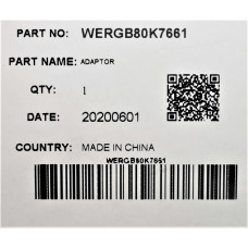 Сетевой Адаптер к машинке для стрижки Panasonic WERGB80K7661 (RE9-49)