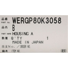 Передня частина корпусу до машинки для стрижки Panasonic WERGP80K3058