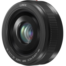 Об'єктив Panasonic H-H020AE-K Micro 4/3 Lens 20mm F1.7 ASPH Metal body Чорний