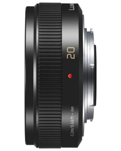 Об'єктив Panasonic H-H020AE-K Micro 4/3 Lens 20mm F1.7 ASPH Metal body Чорний