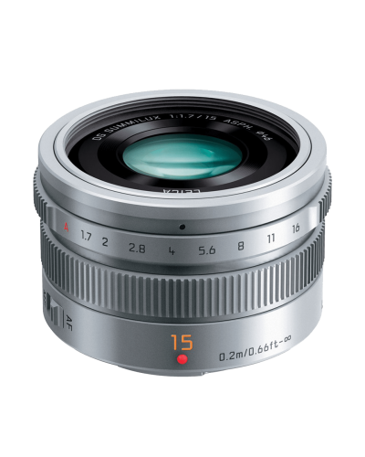 Об'єктив Panasonic H-X015E-S Micro 4/3 Lens 15mm Silver