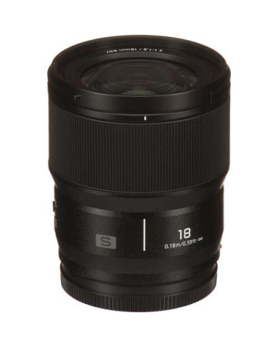 Ультраширокоугольный объектив Panasonic LUMIX S Fixed Focal 18mm F1.8 S-S18E Leica Camera AG L-Mount