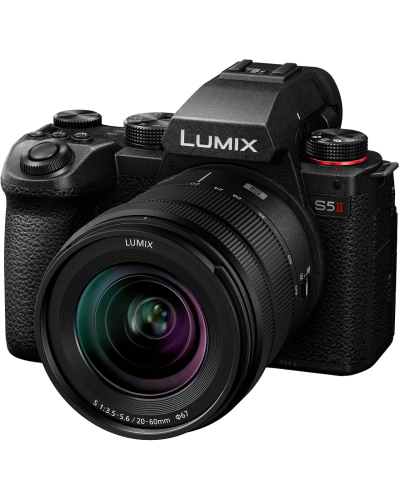 Цифровая Профессиональная Фотокамера с Фазовым Гибридным Автофокусом Panasonic Lumix S DC-S5M2KEE Kit 20-60mm