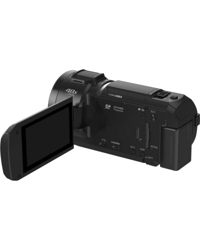 Panasonic Full HD Видеокамера HC-V800EE с отличным качеством изображения в условиях слабого освещения, поддержкой широкоугольного режима съемки 25 мм (запись 24p), оптическим 24-кратным масштабированием и объективом LEICA Dicomar