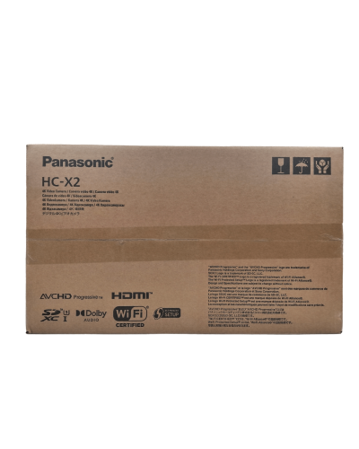 Профессиональная Видеокамера для Потоковой трансляции HD и HDR Panasonic HC-X2EE