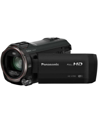 Любительская Full-HD видеокамера Panasonic HC-V785 с интеллектуальным 50-кратным зумом, высокой чувствительностью и новым оптическим стабилизатором изображения