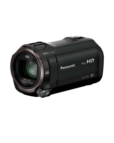 Любительская Full-HD видеокамера Panasonic HC-V785 с интеллектуальным 50-кратным зумом, высокой чувствительностью и новым оптическим стабилизатором изображения