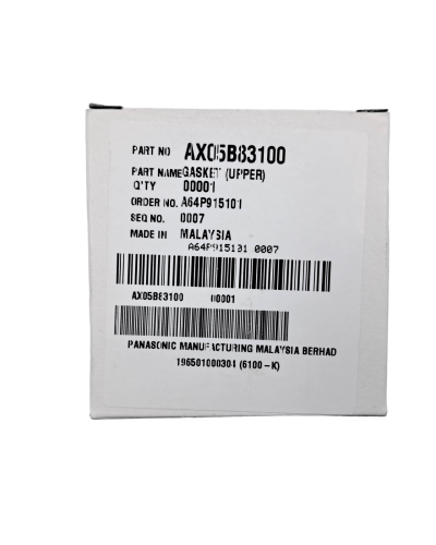 Гумова прокладка для блендера Panasonic AX05B83100