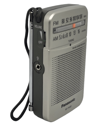 Карманный РадиоПриёмник FM AM Panasonic RF-P50DEG-S Карманный РадиоПриёмник FM AM Panasonic RF-P50DEG-S