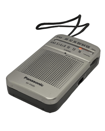 Карманный РадиоПриёмник FM AM Panasonic RF-P50DEG-S Карманный РадиоПриёмник FM AM Panasonic RF-P50DEG-S