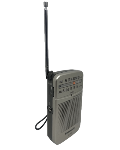 Карманный РадиоПриёмник FM AM Panasonic RF-P50DEG-S Карманный РадиоПриёмник FM AM Panasonic RF-P50DEG-S