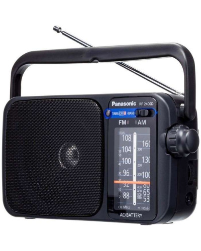 Портативный РадиоПриёмник FM AM Panasonic RF-2400DEE-K