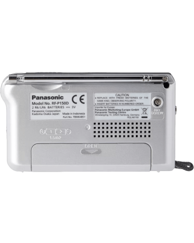 Карманный РадиоПриёмник FM AM Panasonic RF-P150DEG-S Карманный РадиоПриёмник FM AM Panasonic RF-P150DEG-S