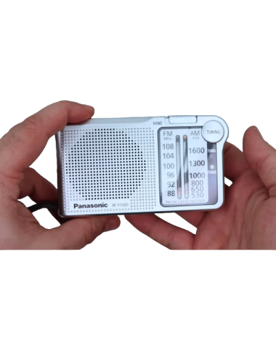 Карманный РадиоПриёмник FM AM Panasonic RF-P150DEG-S Карманный РадиоПриёмник FM AM Panasonic RF-P150DEG-S