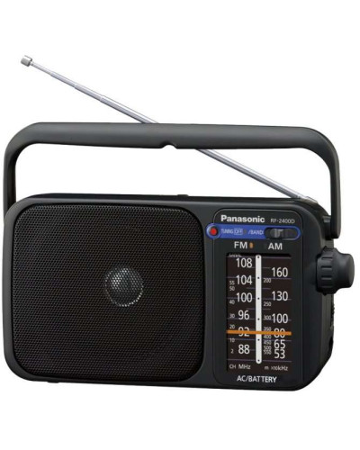 Портативный РадиоПриёмник FM AM Panasonic RF-2400DEE-K